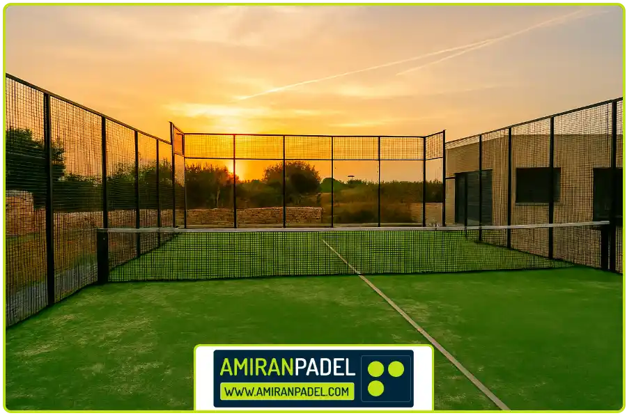 بندپایانی | هزینه ساخت زمین پدل