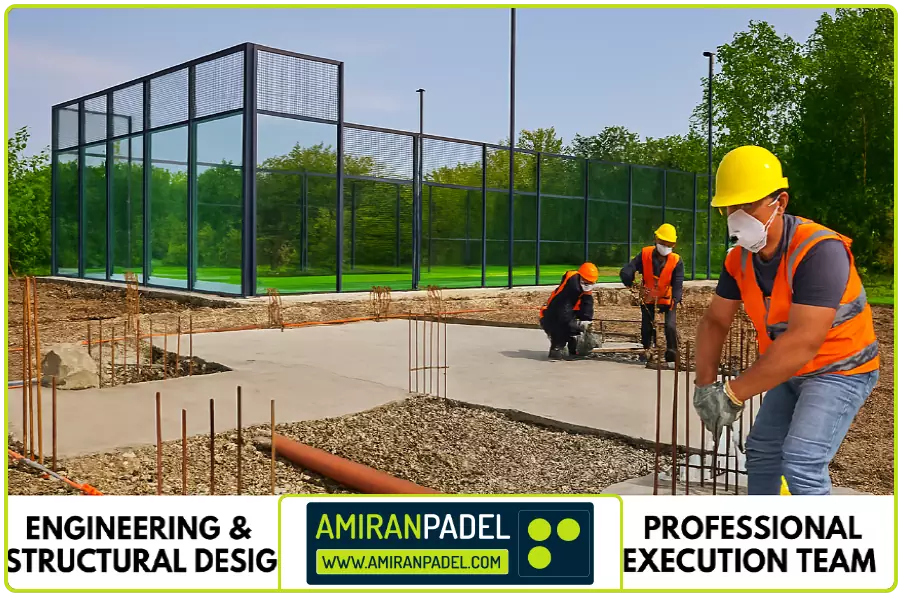 موفقیت در پروژه | ساخت زمین پدل