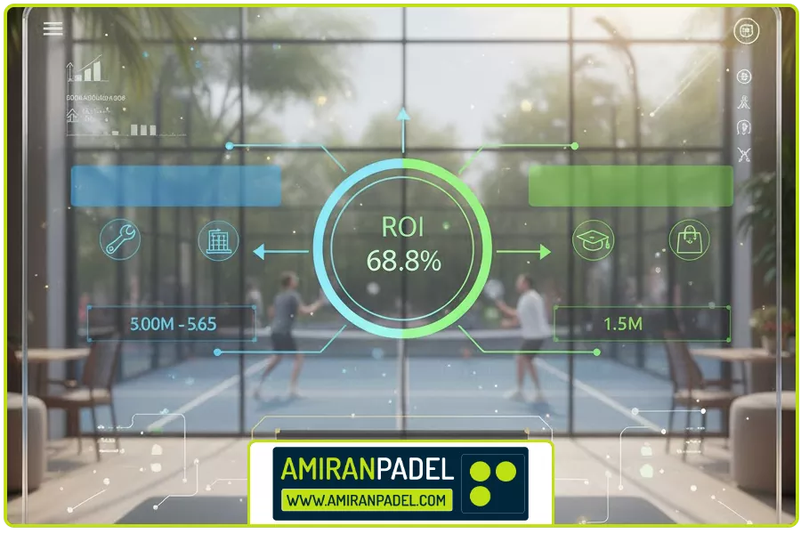 بازگشت سرمایه | ساخت زمین پدل در تهران