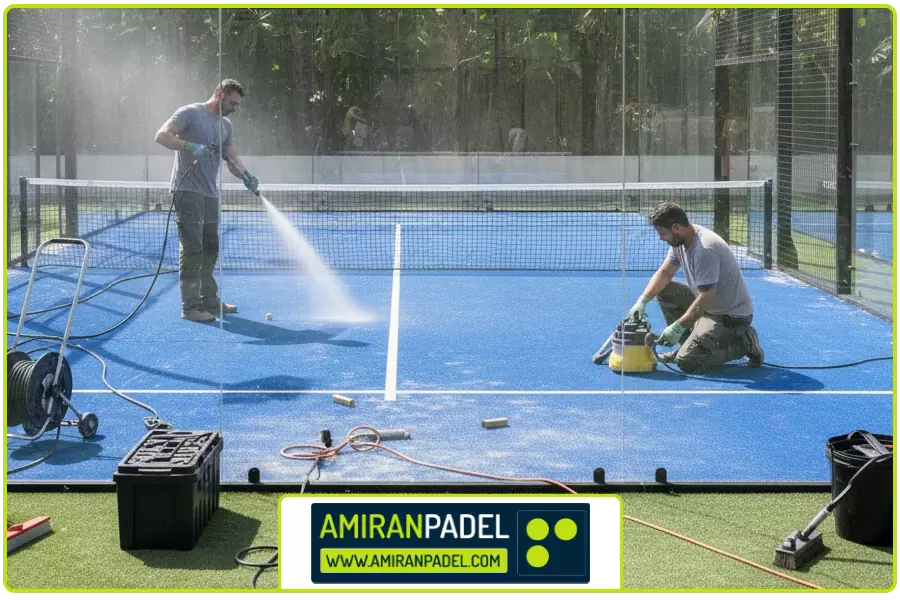 نگه داری منظم | ساخت زمین پدل