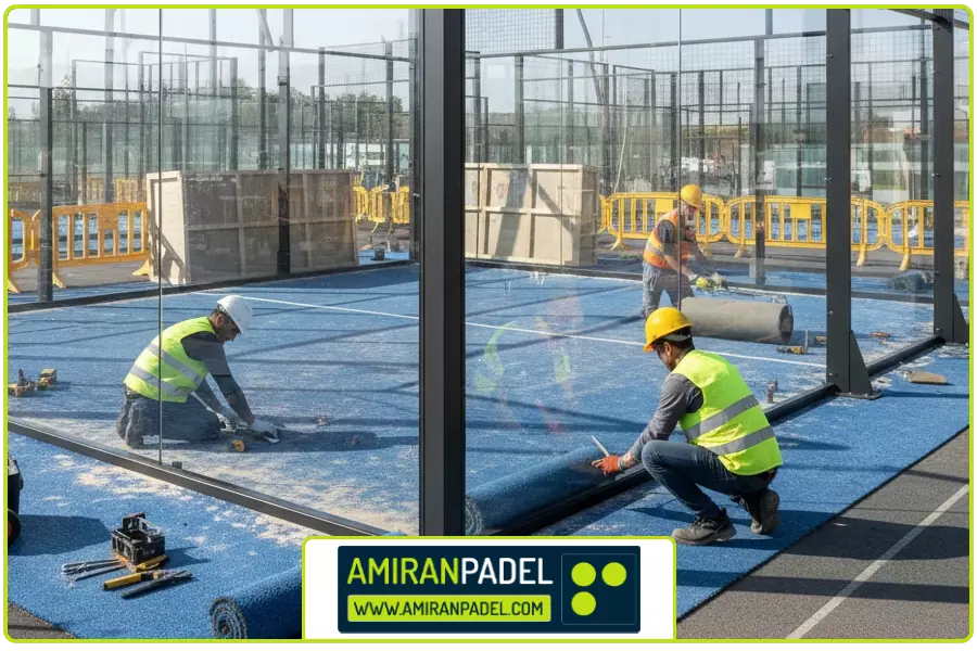 نقاط تلاقی و تصمیم گیری نهایی | ساخت زمین پدل