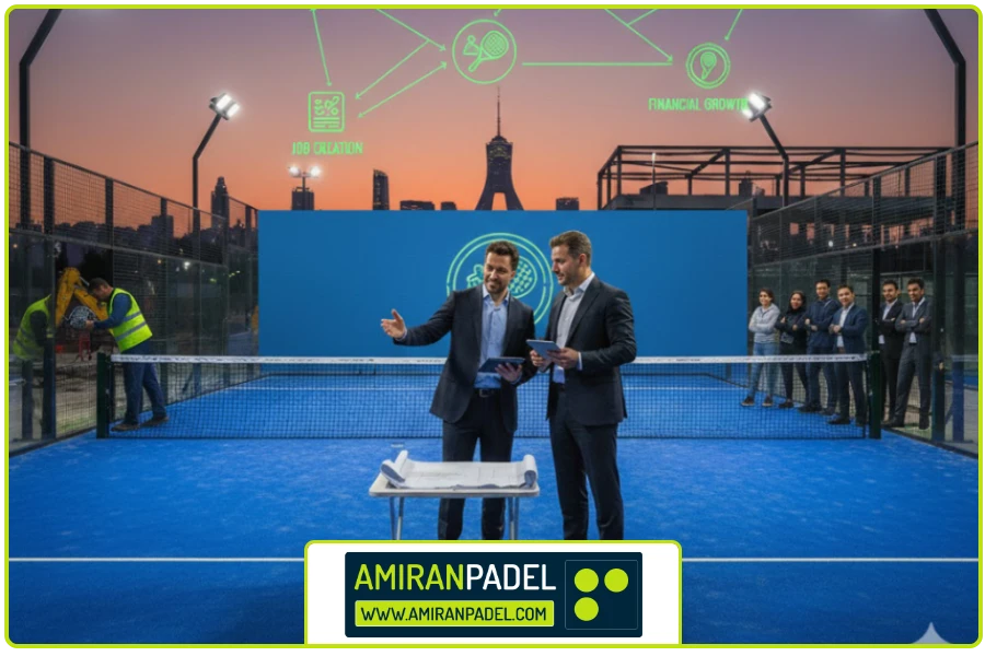 نقش سرمایه گذاران | ورزش پدل در ایران