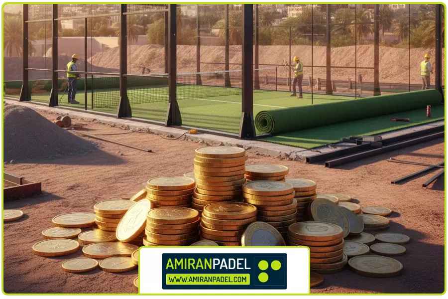 هزینه | ساخت زمین پدل در شیراز