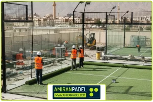 تصویر شاخص | ساخت زمین پدل در شیراز