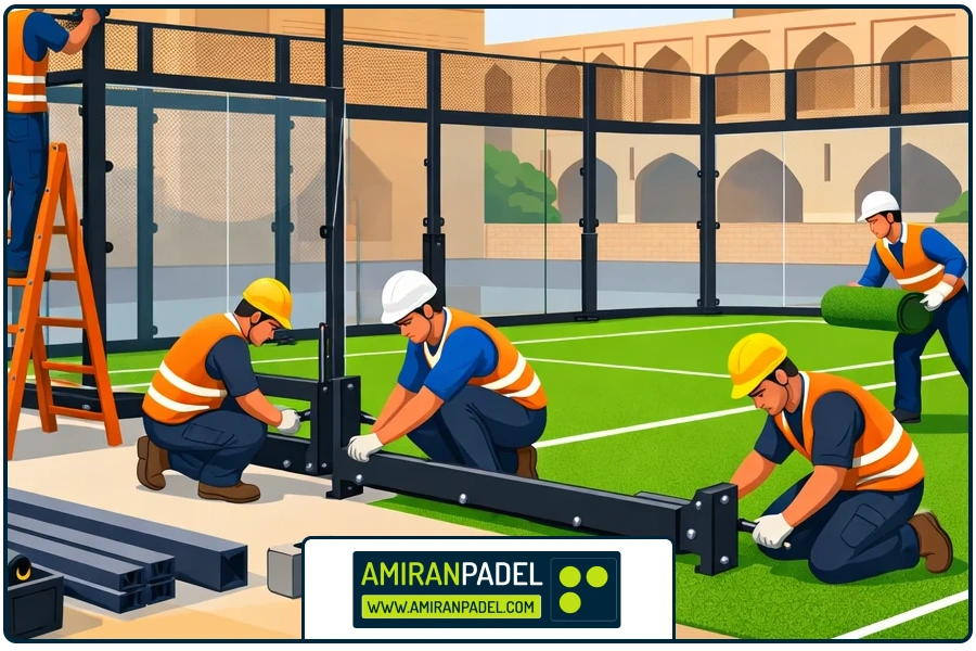 بند اول | ساخت زمین پدل در اصفهان