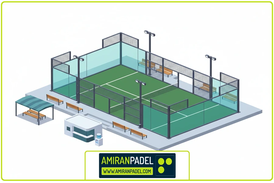 تصویر شاخص | ساخت زمین پدل استاندارد